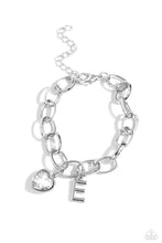 Load image into Gallery viewer, Guess Now Its INITIAL - White - E Bracelet