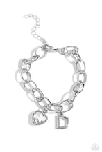 Load image into Gallery viewer, Guess Now Its INITIAL - White - D Bracelet