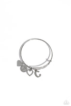 Load image into Gallery viewer, Making It INITIAL - Silver - C Bracelet