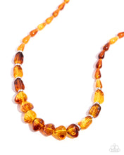 Load image into Gallery viewer, GLASSY Getaway - Brown Necklace