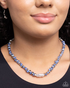 Seasonal Socialite - Blue Necklace