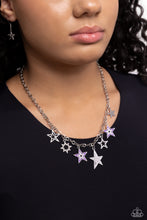 Load image into Gallery viewer, Starstruck Sentiment - Purple Necklace