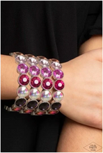 Load image into Gallery viewer, Paparazzi Number One Knockout - Multi Bracelet Black Diamond Exclusive