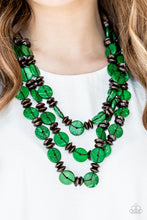 Load image into Gallery viewer, Key West Walkabout - Green Necklace
