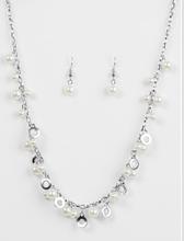 Load image into Gallery viewer, Elegant Ensemble White Necklace