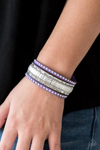 Rock Star Rocker - Purple Bracelet
