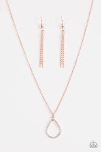 Timeless Twinkle - Rose Gold Necklace