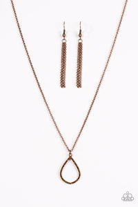 Timeless Twinkle - Copper Necklace