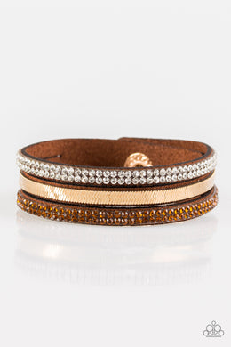 I Mean Business - Brown Bracelet **Pre-Order**