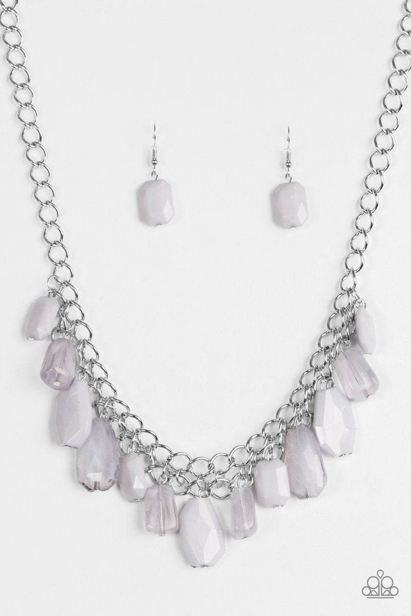 Glacier Goddess - Silver Necklace
