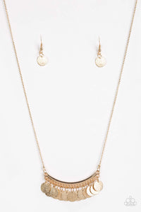 Bohemian Bombshell - Gold Necklace
