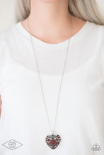 Load image into Gallery viewer, Heartless Heiress - Red Necklace