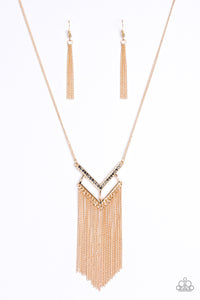 Alpha Glam - Gold Necklace
