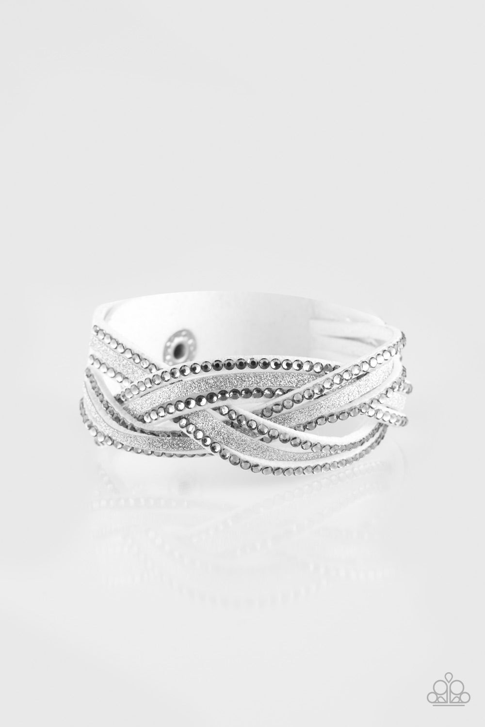 Girls Do It Better - White Bracelet