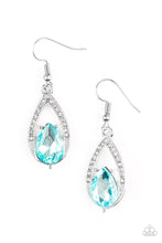 Load image into Gallery viewer, Gatsby Grandeur - Blue Earrings
