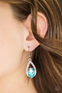 Gatsby Grandeur - Blue Earrings