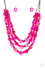 Load image into Gallery viewer, Barbados Bopper - Pink Necklace
