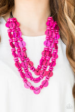 Load image into Gallery viewer, Barbados Bopper - Pink Necklace