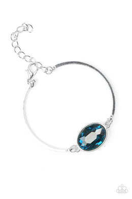 Definitely Dashing - Blue Bracelet