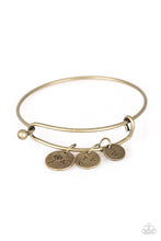 Load image into Gallery viewer, Dreamy Dandelions - Brass Bracelet