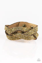 Load image into Gallery viewer, Nice Girls Finish Last - Brass Bracelet
