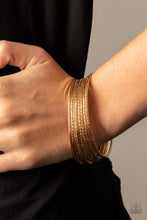 Load image into Gallery viewer, Bangle Babe - Gold Bracelet