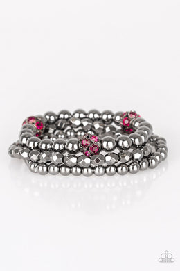 Noticeably Noir - Pink Bracelet **Pre-Order**