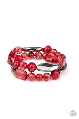 Rockin Rock Candy - Red Bracelet **Pre-Order**