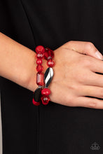 Load image into Gallery viewer, Rockin Rock Candy - Red Bracelet **Pre-Order**