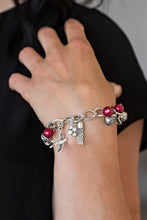 Load image into Gallery viewer, Lady Love Dove - Red Bracelet