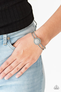 Definitely Dazzling - White Bracelet