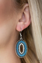 Load image into Gallery viewer, Fishing For Fabulous - Blue Earrings **Pre-Order**