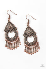 Load image into Gallery viewer, New Delhi Native - Copper Earrings