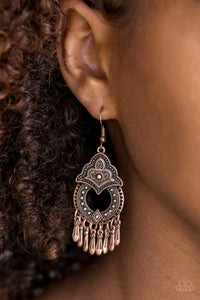 New Delhi Native - Copper Earrings