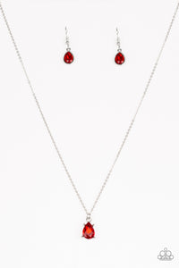 Classy Classicist - Red Necklace