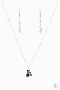 Time To Be Timeless - Black Necklace
