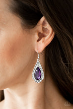Load image into Gallery viewer, Superstar Stardom - Purple Earrings