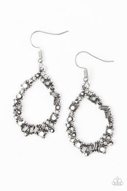 Crushing Couture - Silver Earrings