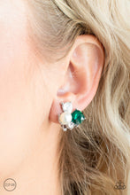 Load image into Gallery viewer, Highly High-Class - Green Earrings