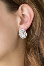 Load image into Gallery viewer, Hold Court - White Earrings **Pre-Order**