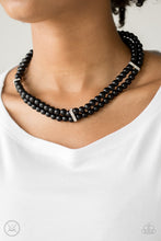 Load image into Gallery viewer, Put On Your Party Dress - Black Necklace