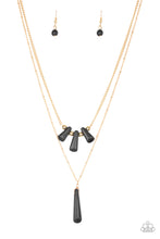 Load image into Gallery viewer, Basic Groundwork - Black Necklace