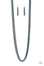 Load image into Gallery viewer, Colorful Calamity - Blue Necklace