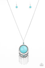 Load image into Gallery viewer, Rural Rustler - Blue Necklace