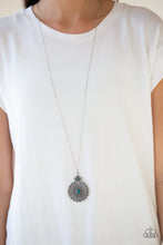 Load image into Gallery viewer, Walk On The WILDFLOWER Side - Blue Necklace