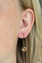 Load image into Gallery viewer, Starlit Socials - Brass Necklace