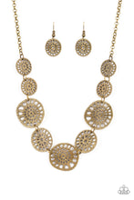 Load image into Gallery viewer, Your Own Free WHEEL - Brass Necklace