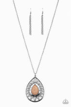 Load image into Gallery viewer, Summer Sunbeam - Brown Necklace
