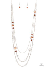 Load image into Gallery viewer, Pretty Pop-tastic! - Brown Necklace