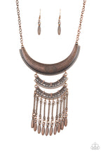 Load image into Gallery viewer, Eastern Empress - Copper Necklace
